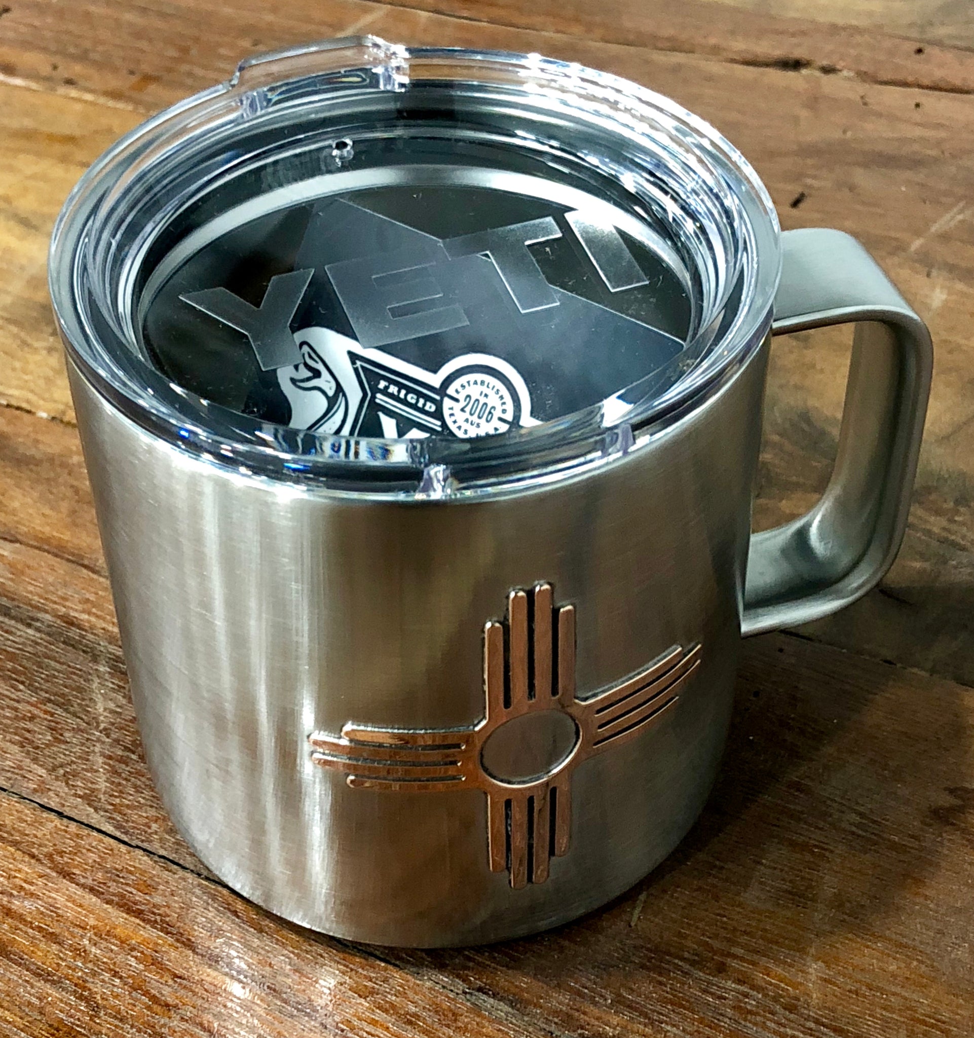 14oz Yeti Coffee Mug with Copper Zia – Blackwater Mercantile