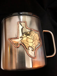One off Texas Rose Yeti Mug