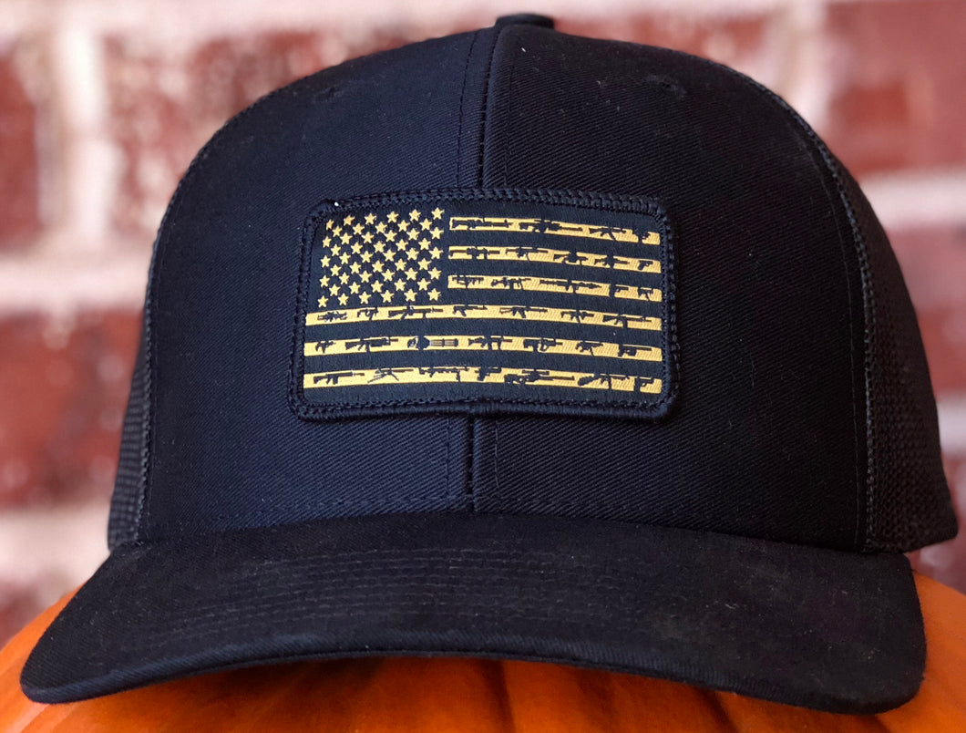 Black / Gold NFA Merica SnapBack